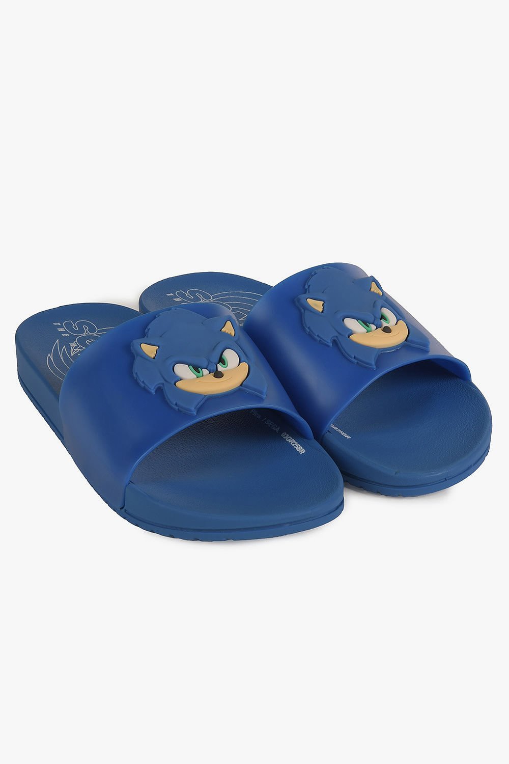 Chinelo Infantil Slide Grendene Sonic Azul 4