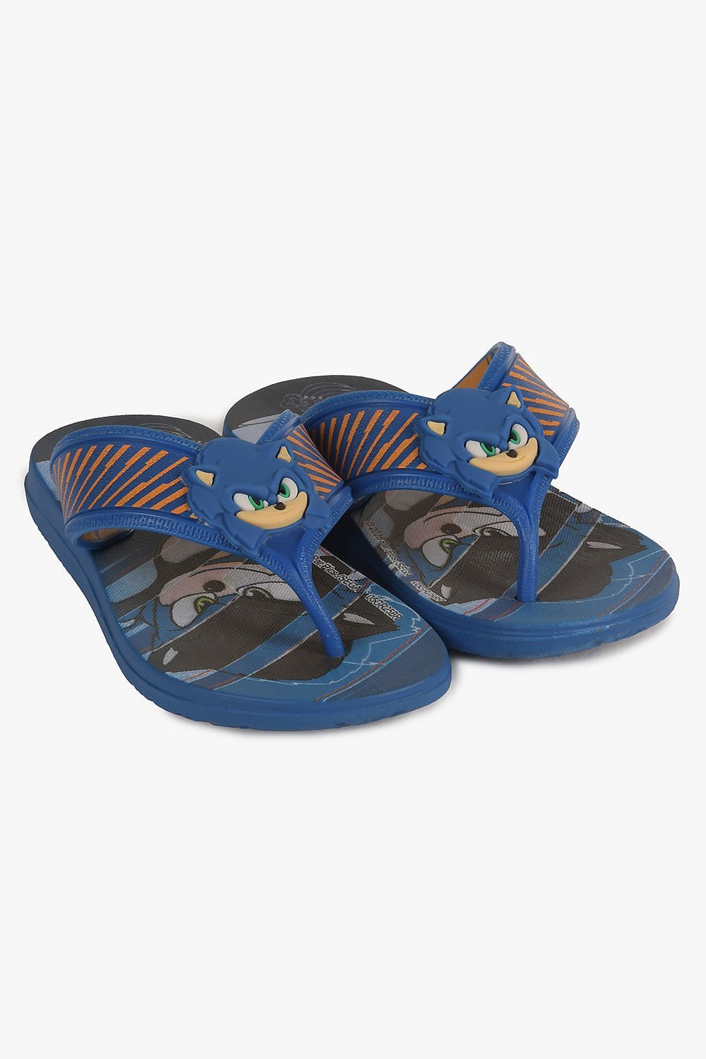 Chinelo Infantil Grendene Sonic Azul 4