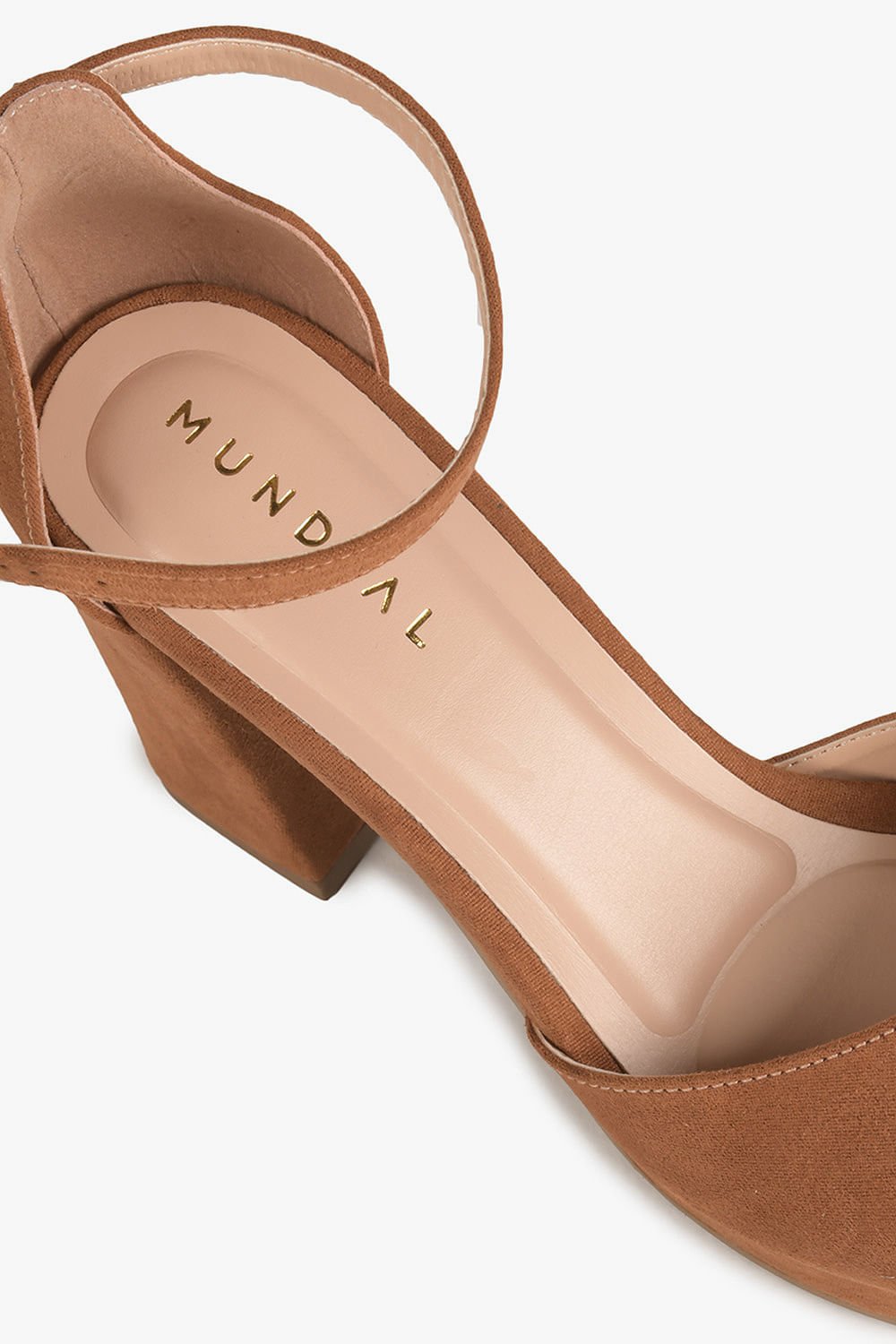 Sandália Feminina Meia-Pata Mundial Veronica Caramelo 2