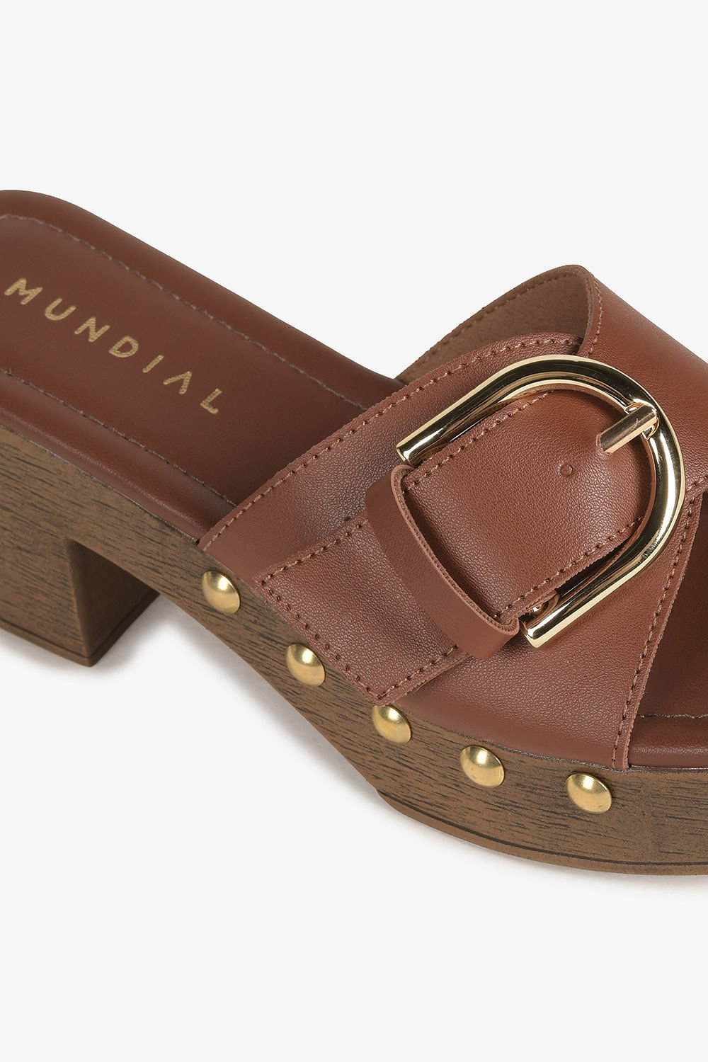 Tamanco Feminino Mundial Quinn Marrom 2