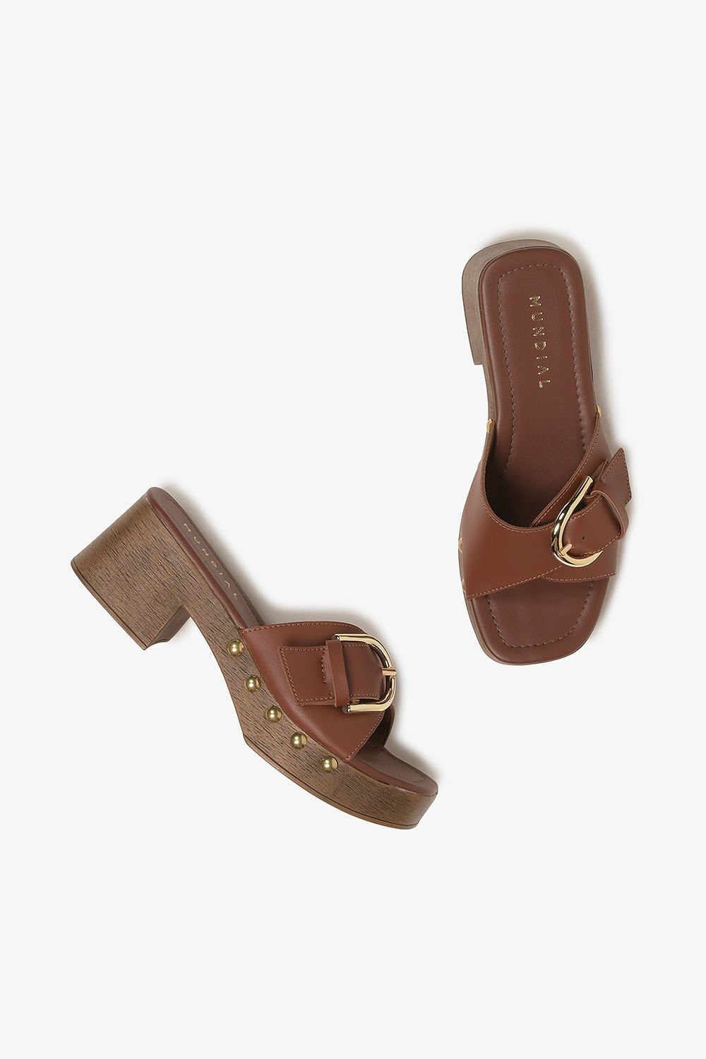 Tamanco Feminino Mundial Quinn Marrom 3