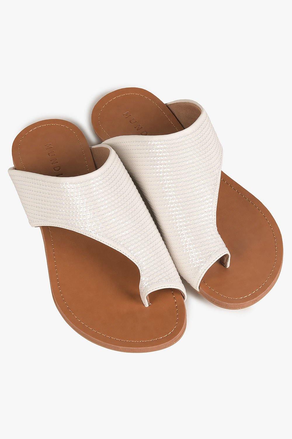 Rasteira Feminina Mundial Elysia Branco 4