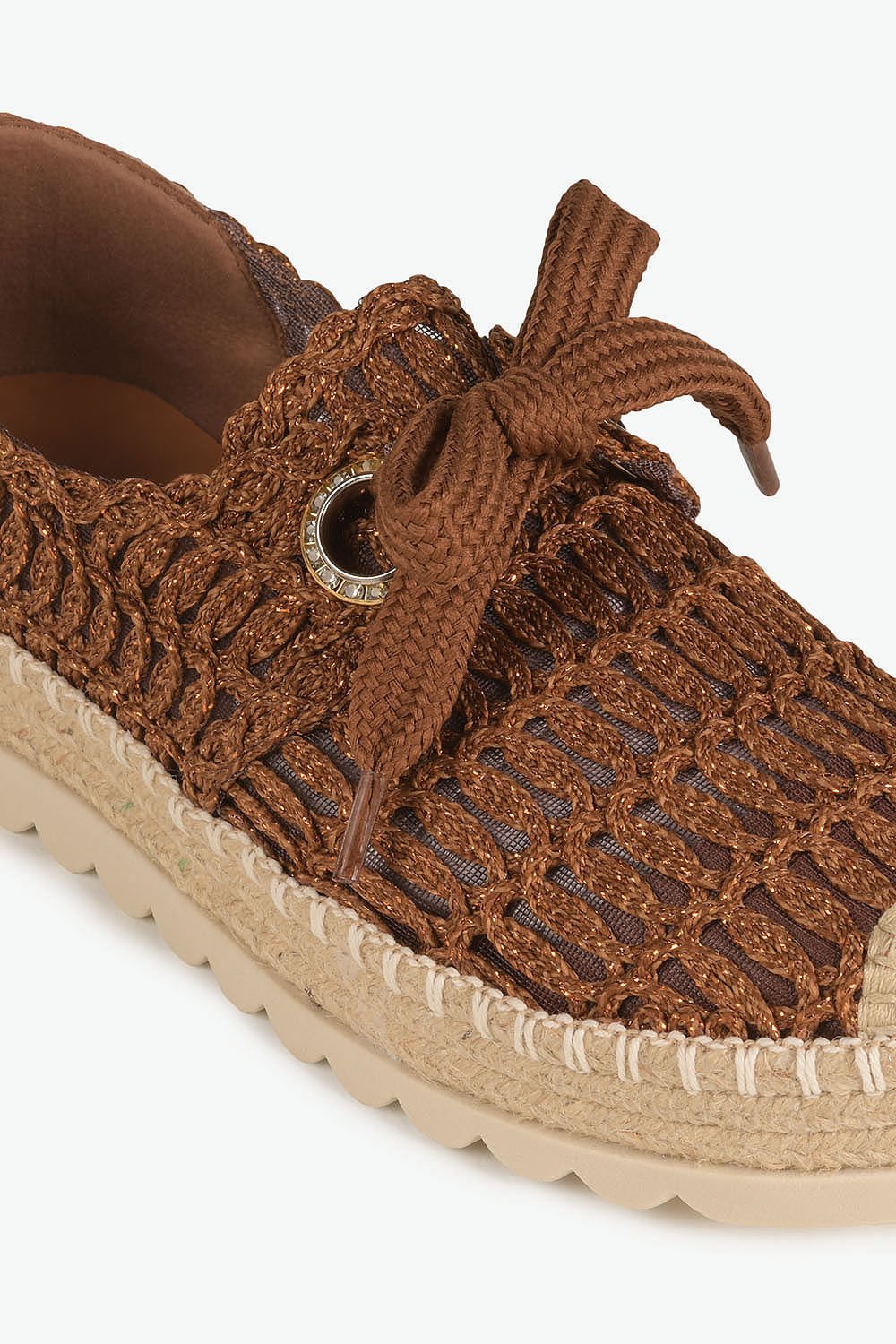 Tênis Feminino Plataforma Mundial Elora Caramelo 2