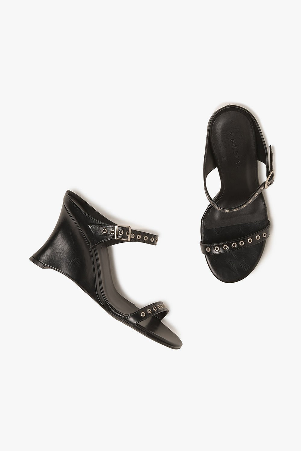 Tamanco Feminina Anabela Mundial Siena Preto 3