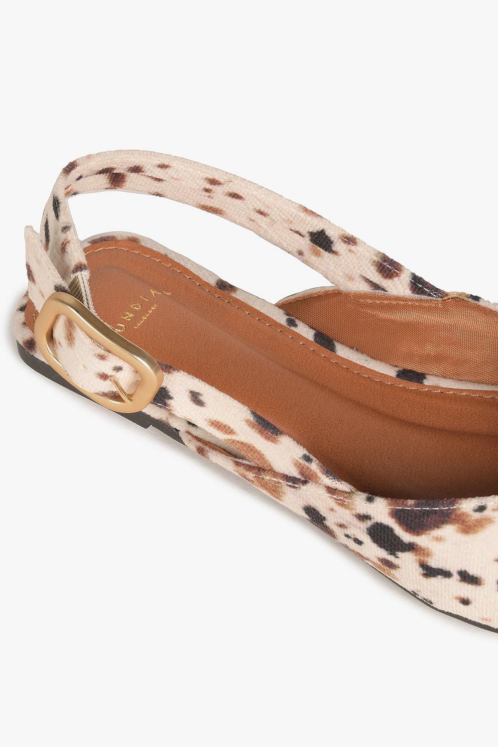 Sapatilha Feminina Slingback Mundial Reese Animal Print 2