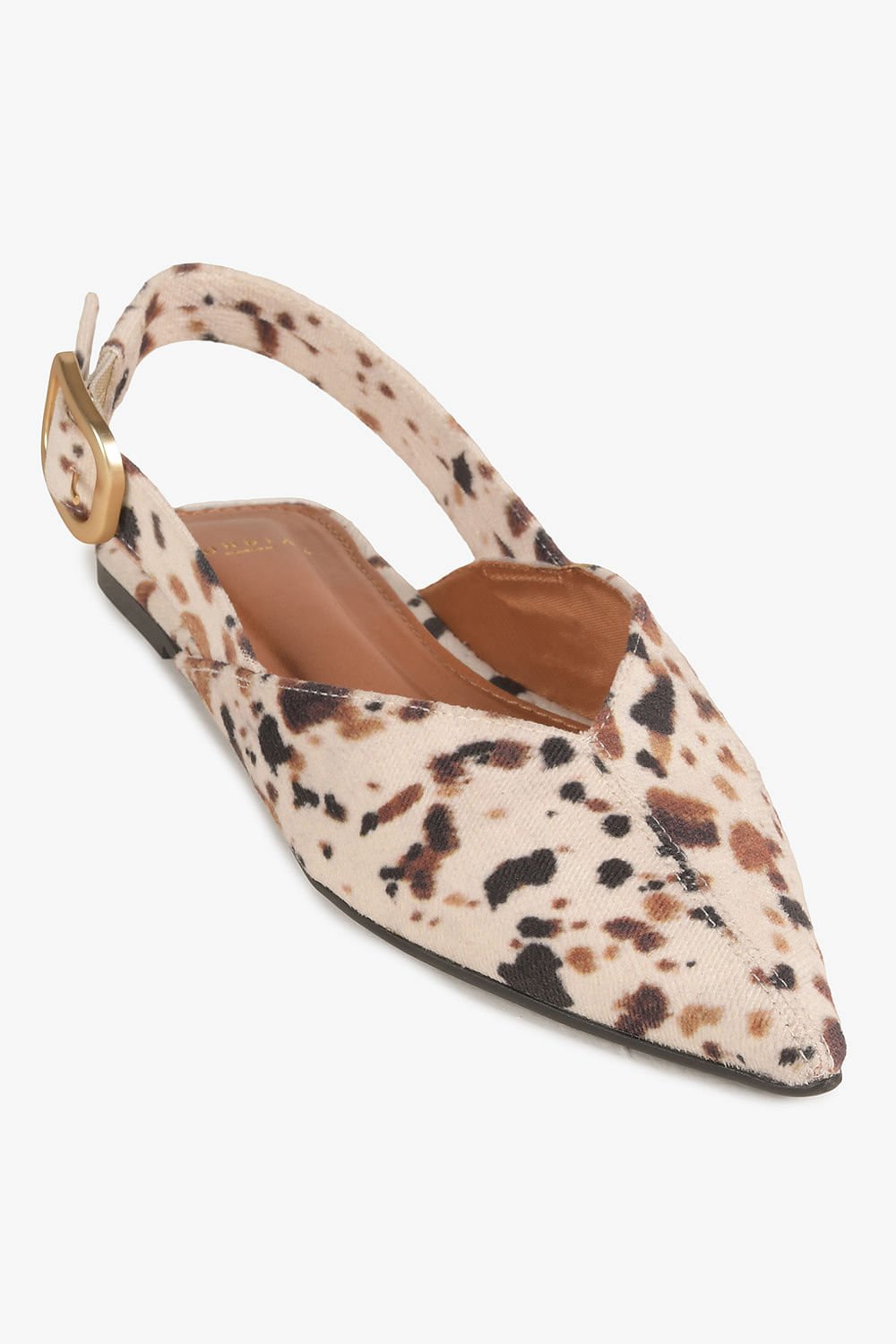 Sapatilha Feminina Slingback Mundial Reese Animal Print 4