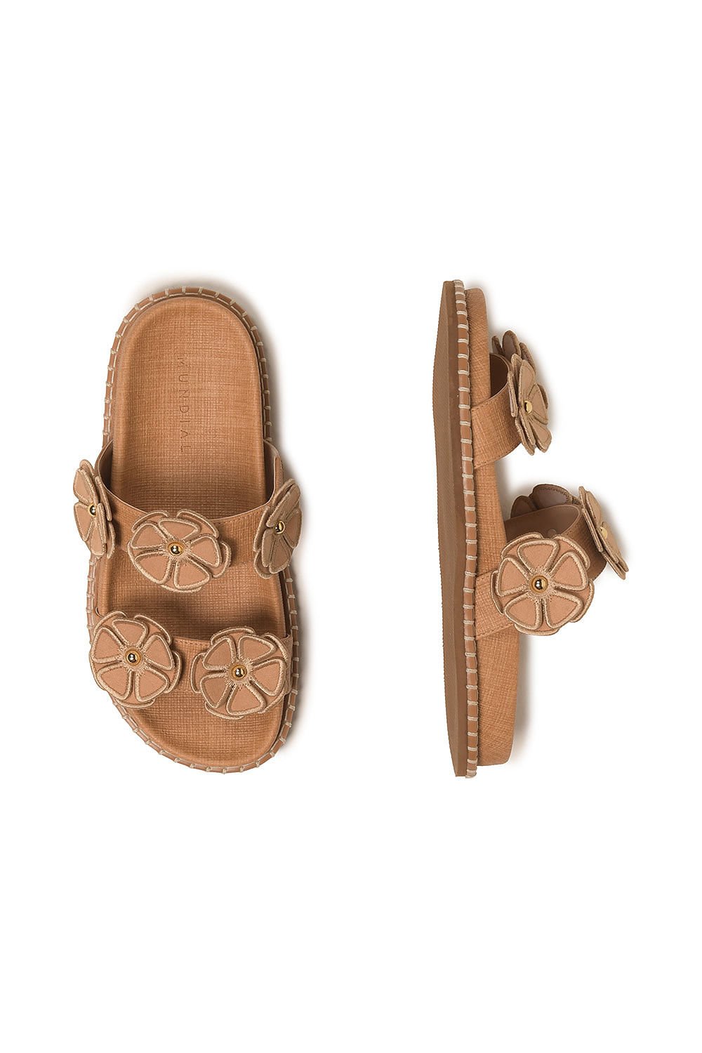 Papete Feminina Mundial Hortensia Bege 3