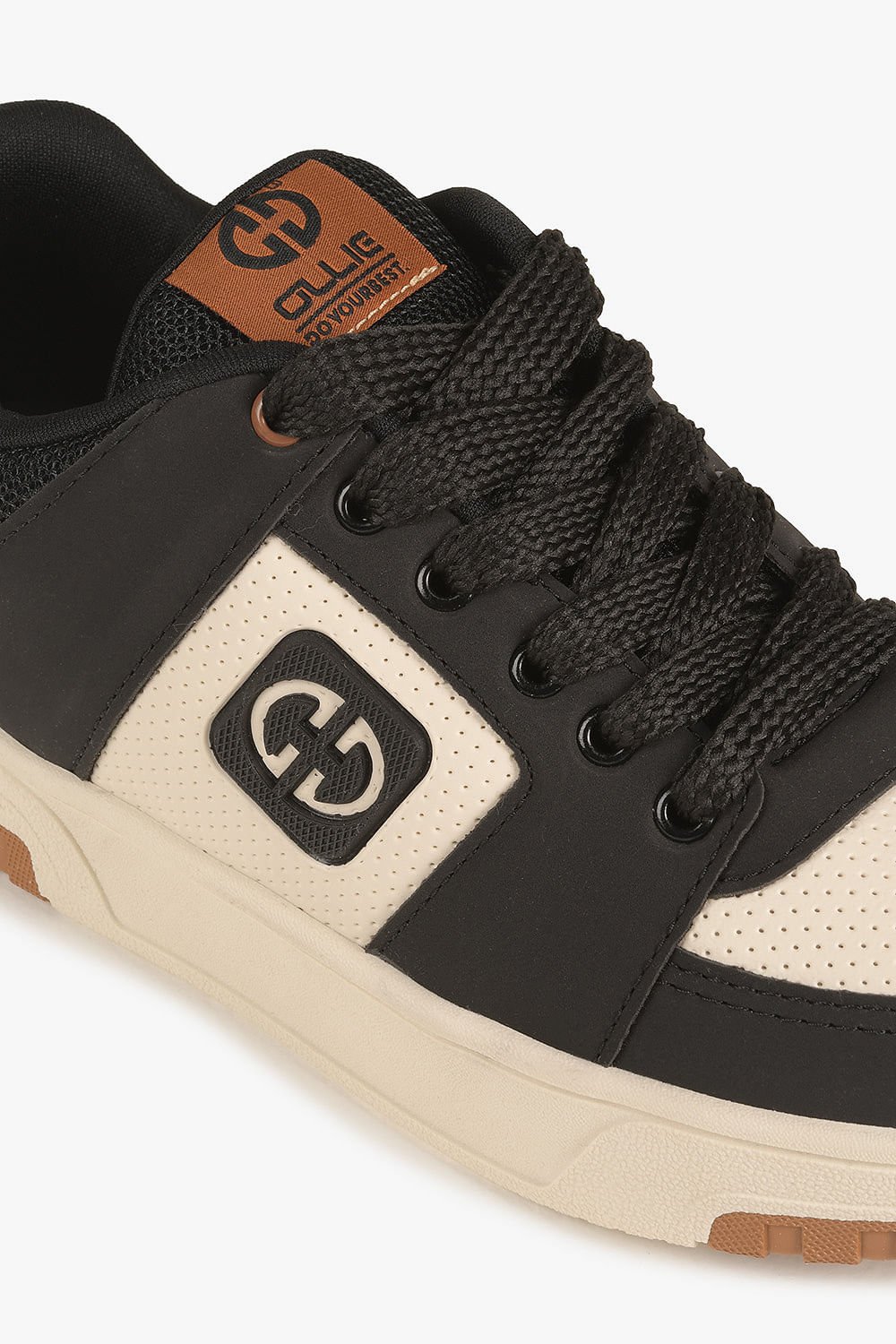 tênis Masculino Ollie Furious 3 Bege/Preto 2