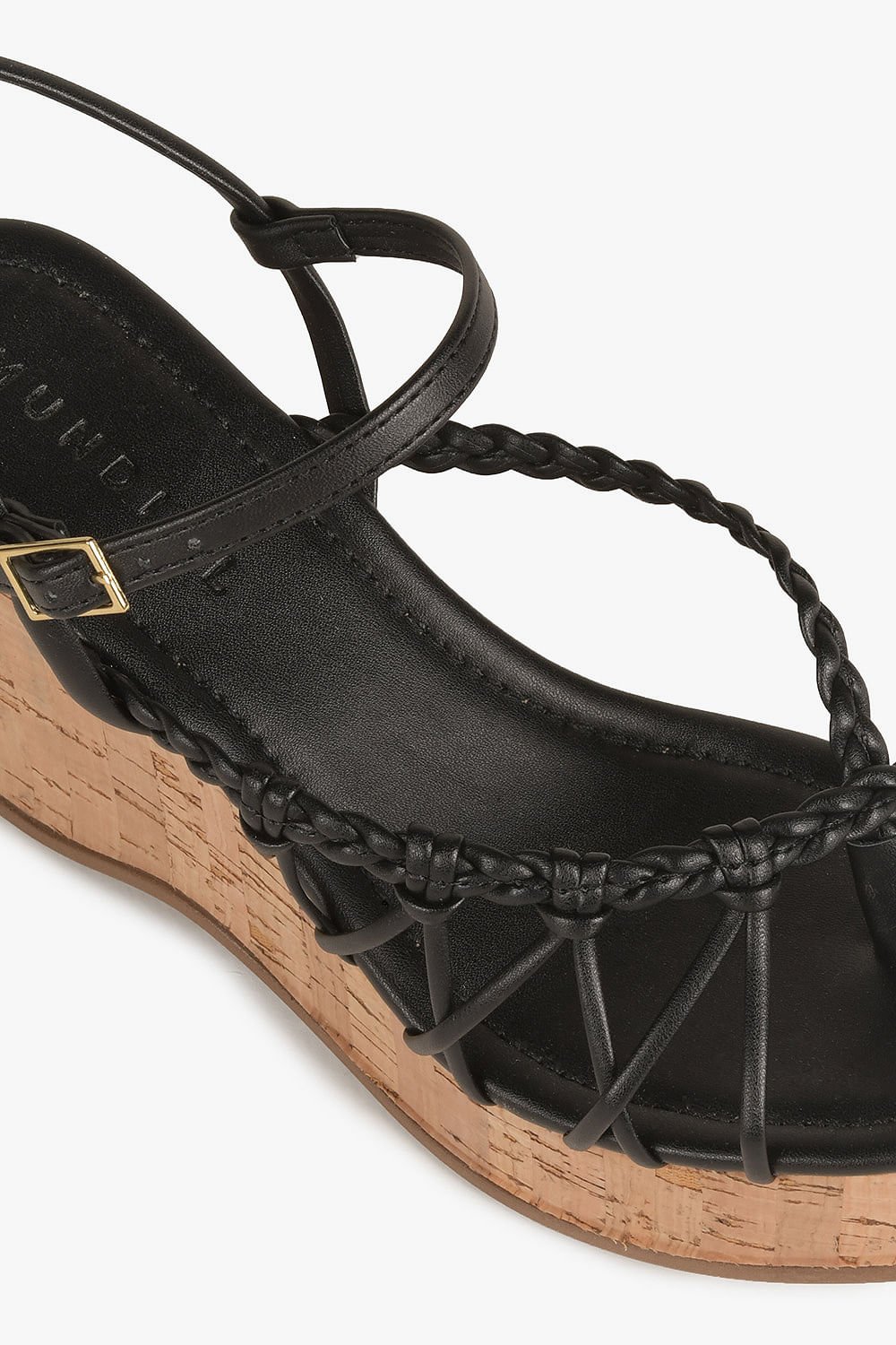 Sandália Feminina Plataforma Mundial Margot Preto 2