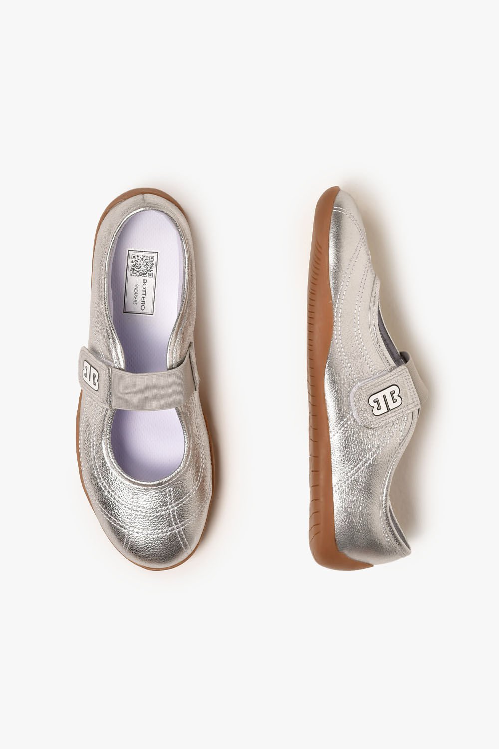 Tênis Feminino Slip On Bottero Rozana Prata 3