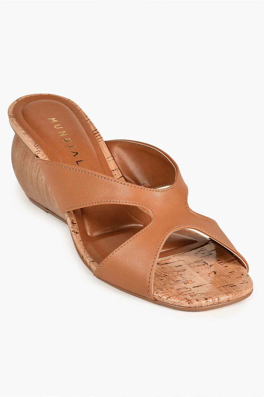 Tamanco Feminina Anabela Mundial Tatiana Caramelo 4