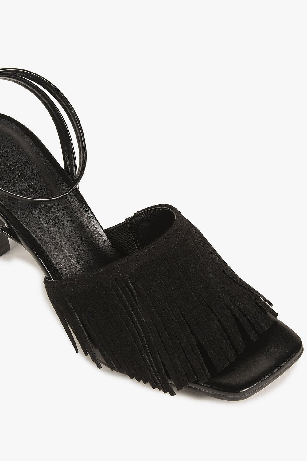 Sandália Feminina Salto Alto Mundial Aurora Preto 2