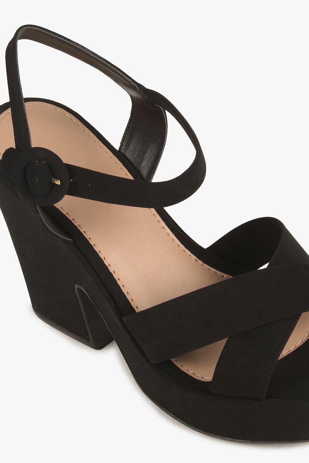 Sandália Feminina Meia-Pata Mundial Ludimila Preto 2