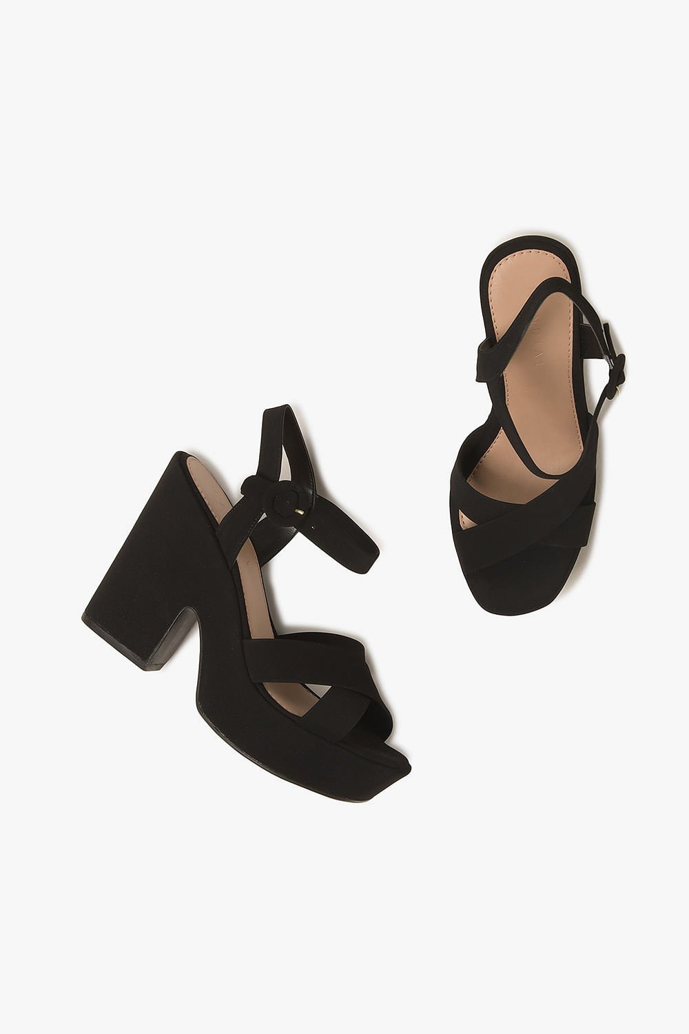 Sandália Feminina Meia-Pata Mundial Ludimila Preto 5