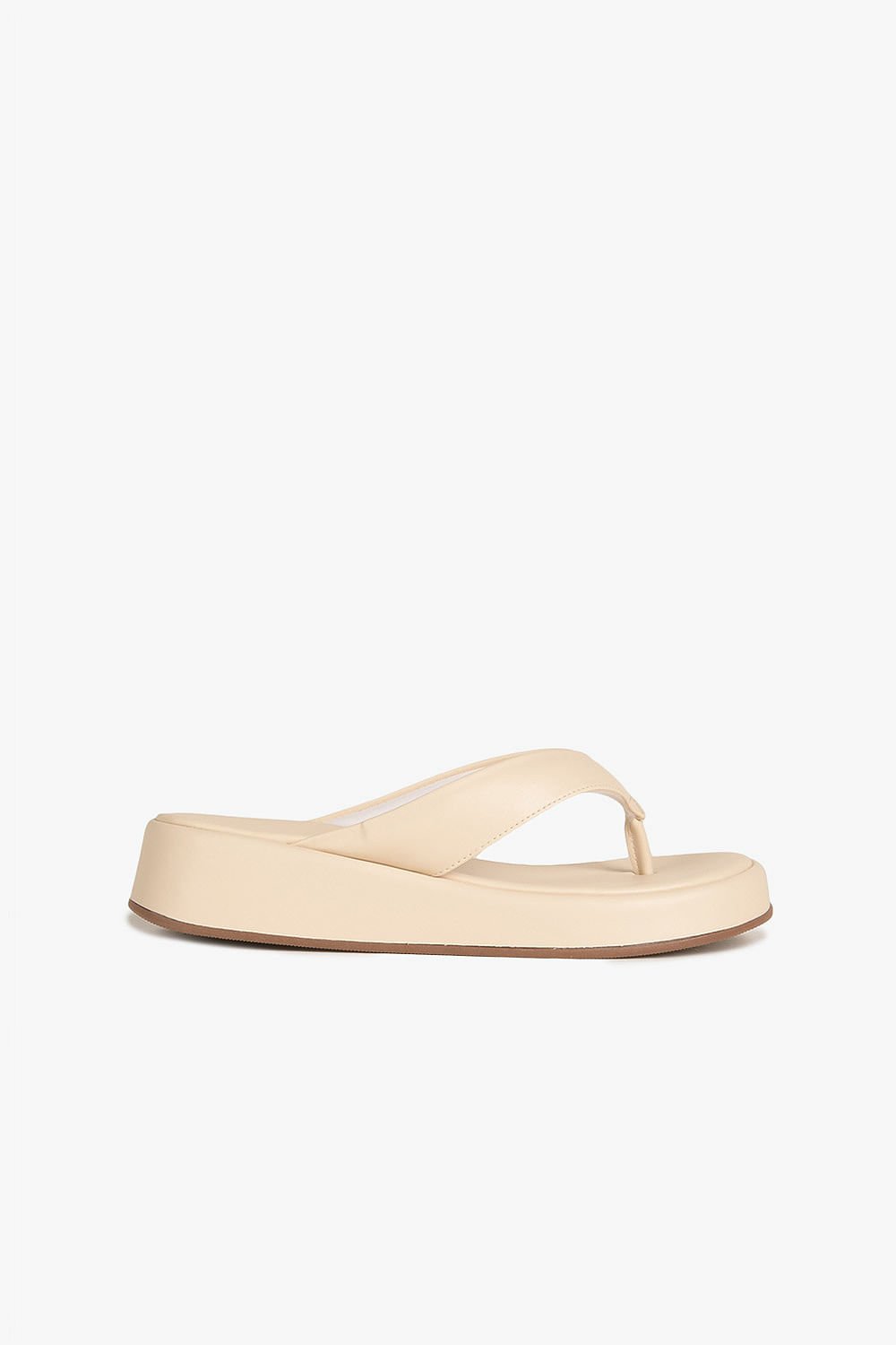 Tamanco Feminino Flatform Mundial Alecia Off White 1
