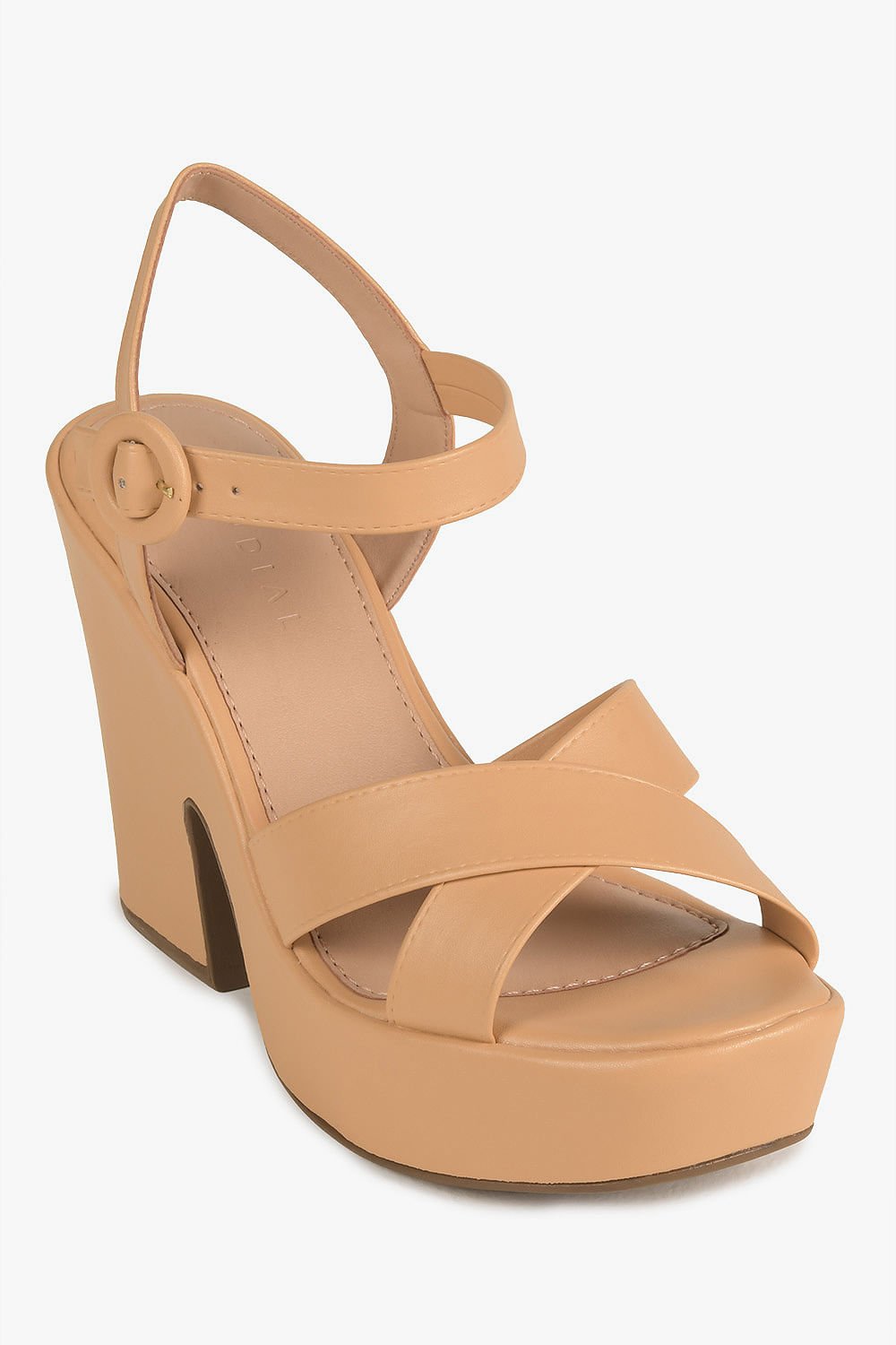 Sandália Feminina Meia-Pata Mundial Ludimila Bege 4