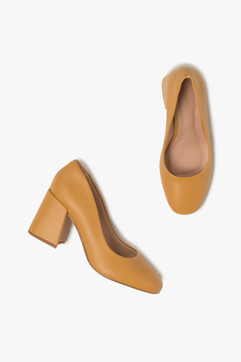 Sapato Feminino Salto Alto Mundial Sabrina Amarelo 3