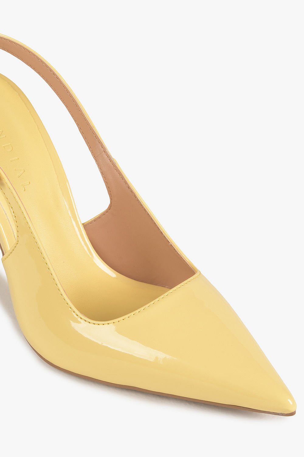 Scarpin Feminino Slingback Mundial Kyara Amarelo 3