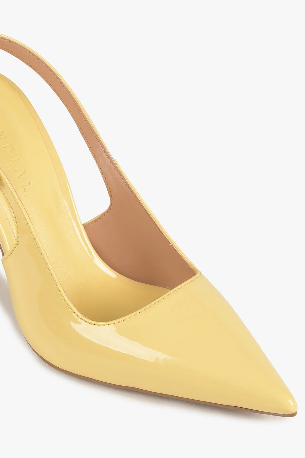 Scarpin Feminino Slingback Mundial Kyara Amarelo 3