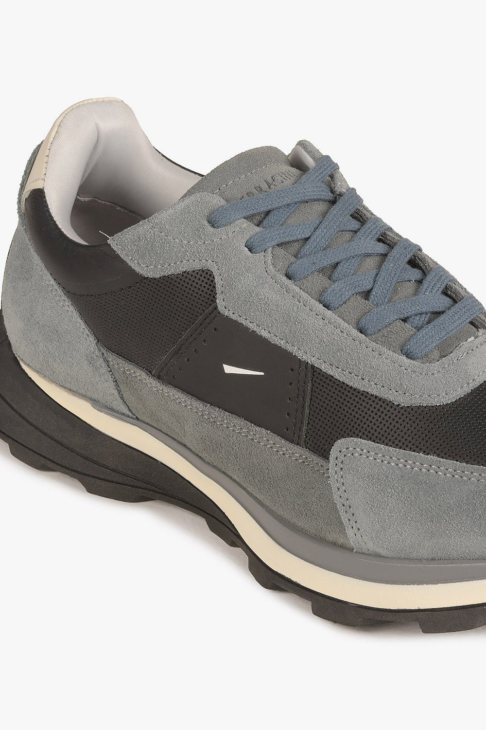 Tênis Masculino Sneaker Ferracini Denin Mid Cinza/Preto 2