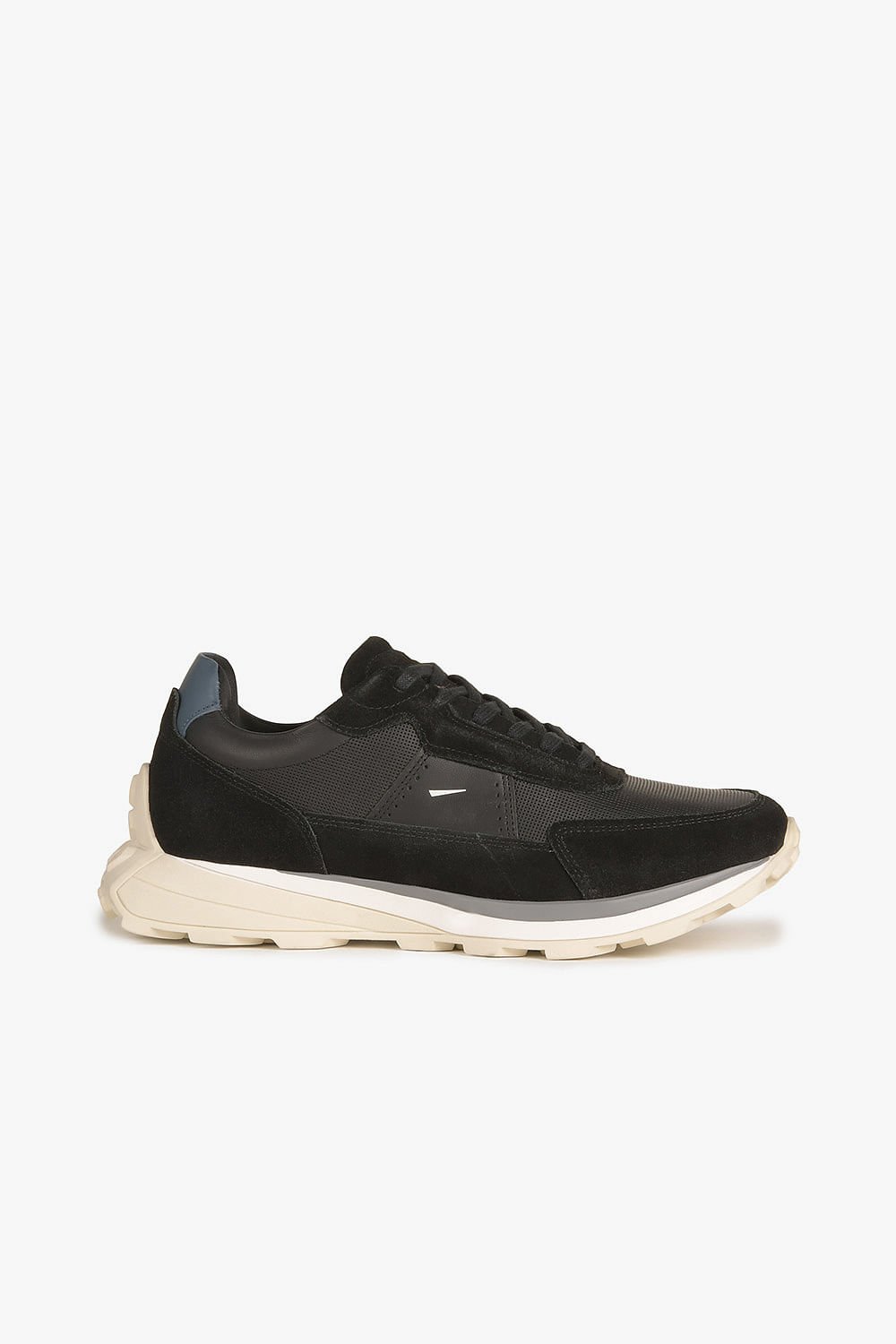 Tênis Masculino Sneaker Ferracini Denin Mid Preto 1