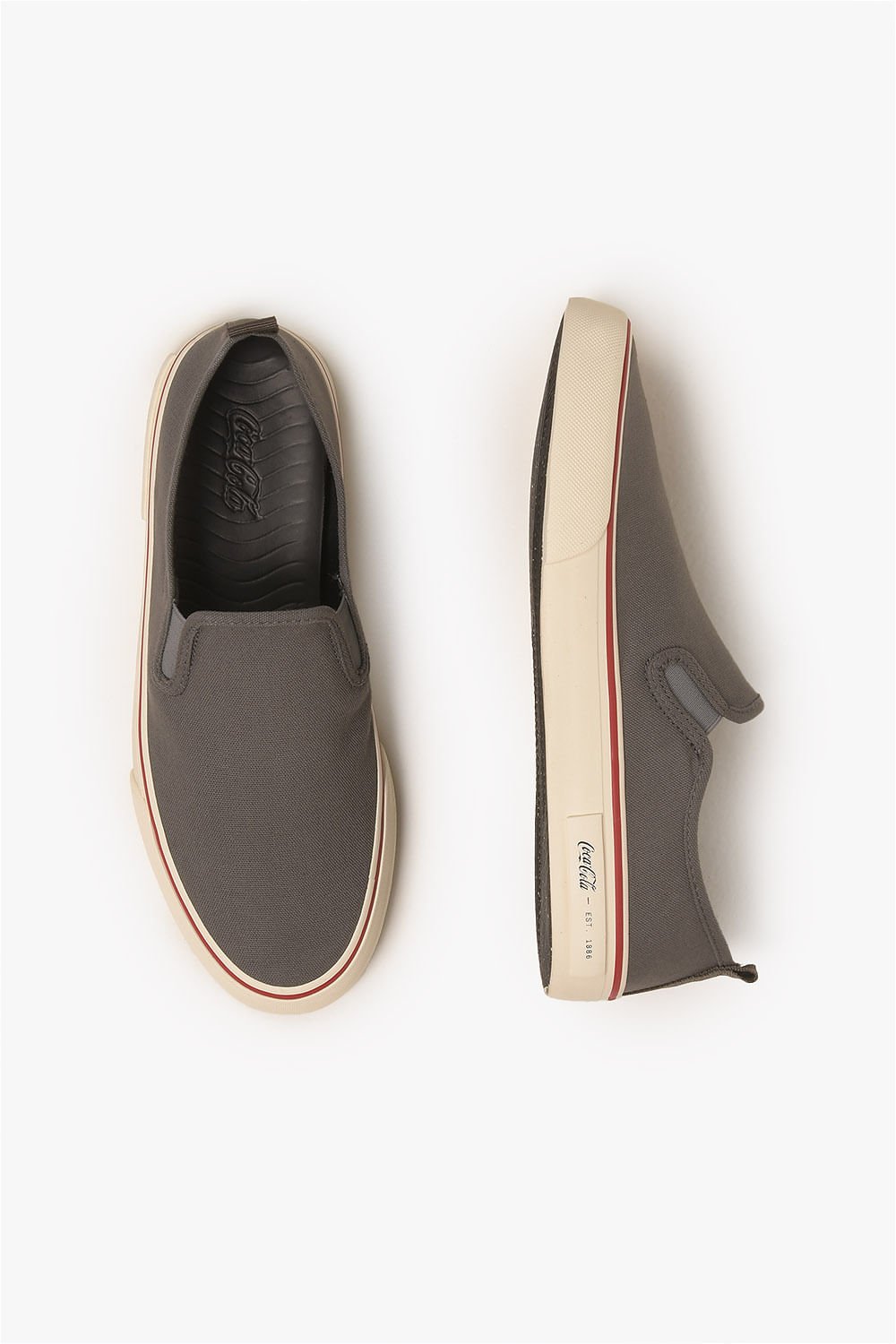 Tênis Coca-Cola Iate City Masculino Cinza 3