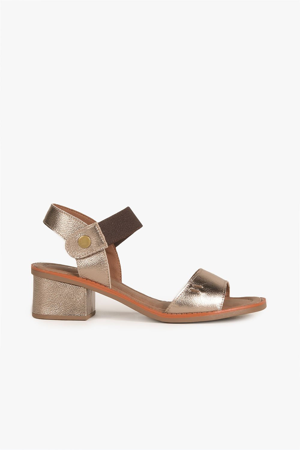 Sandália Feminina Salto Médio Mundial Fabiola