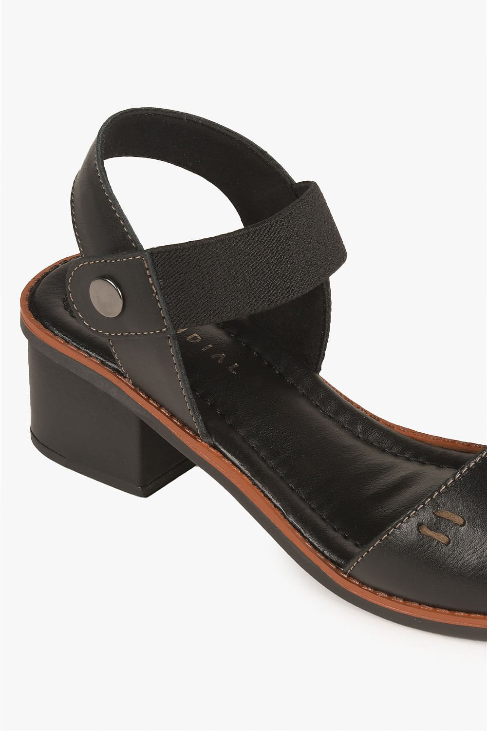 Sandália Feminina Salto Médio Mundial Fabiola Preto 2
