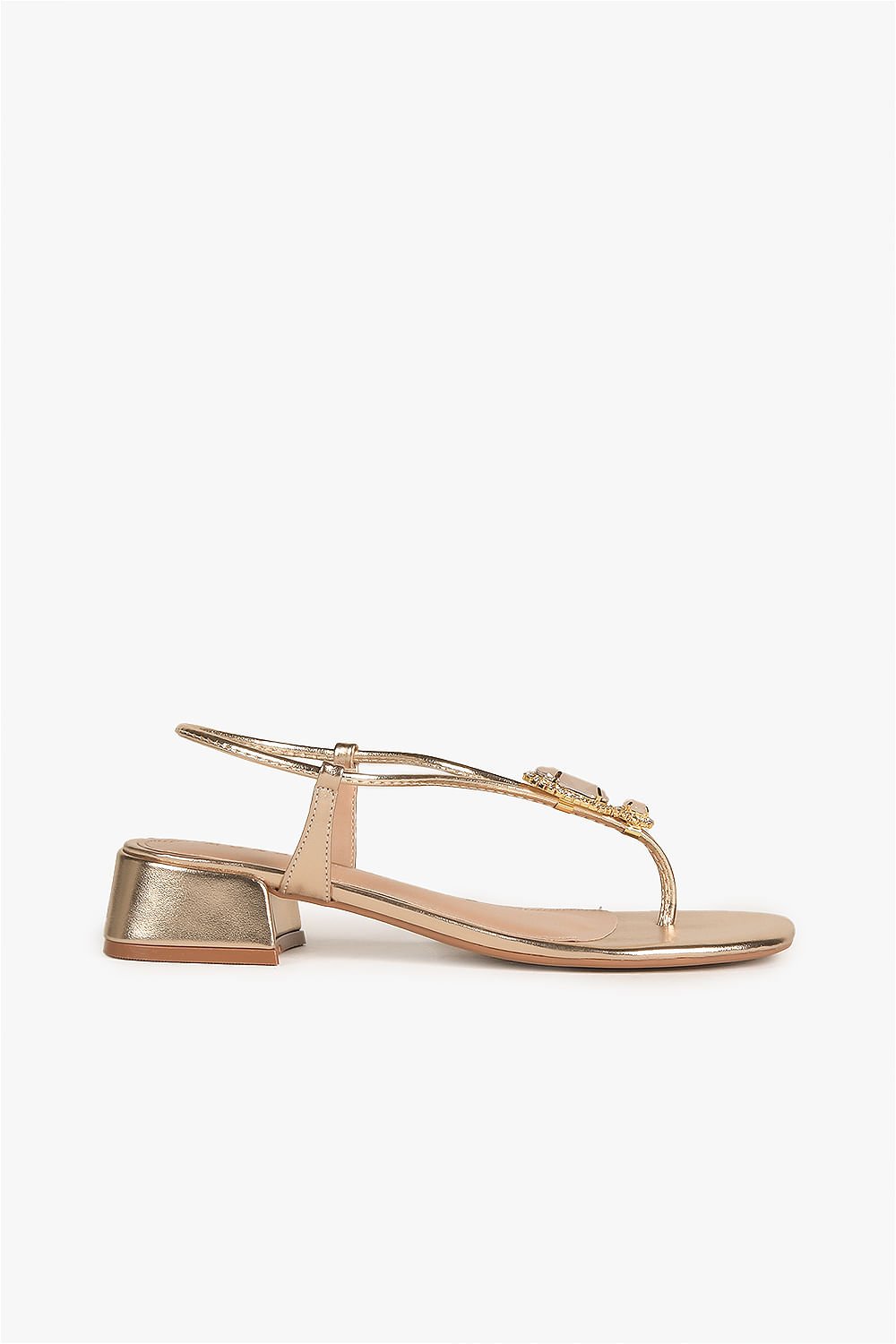 Sandália Feminina Salto Médio Mundial Farah