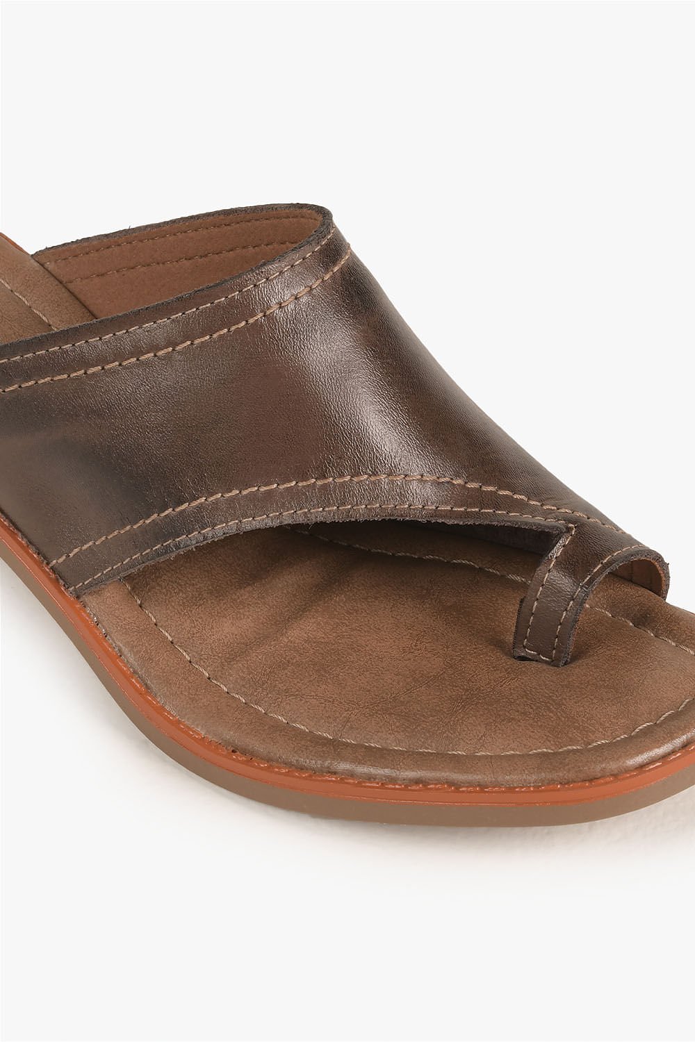 Tamanco Feminino Salto Médio Mundial Dafne Marrom 2