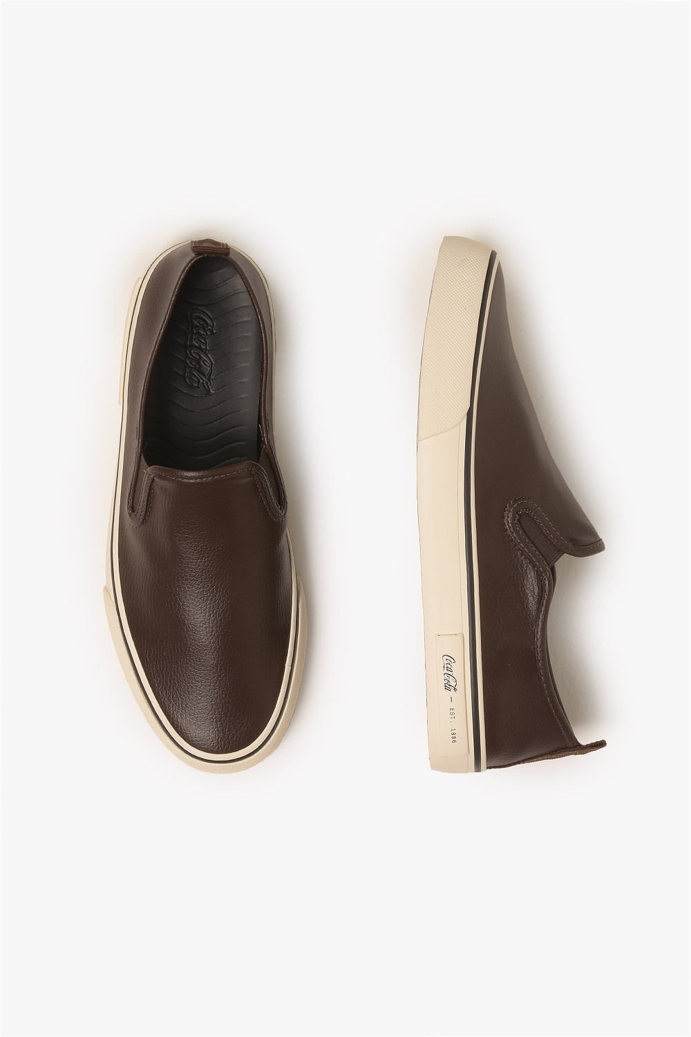 Tênis Coca-Cola Iate City Town Masculino Marrom 3