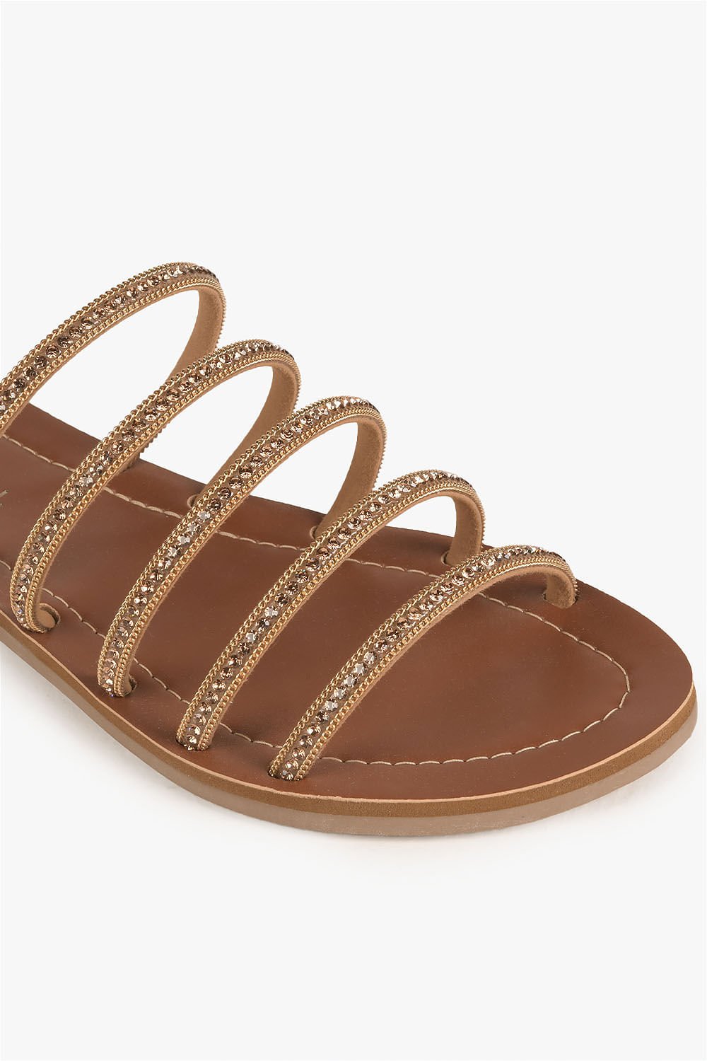 Rasteira Feminina Mundial Dolores Marrom 2