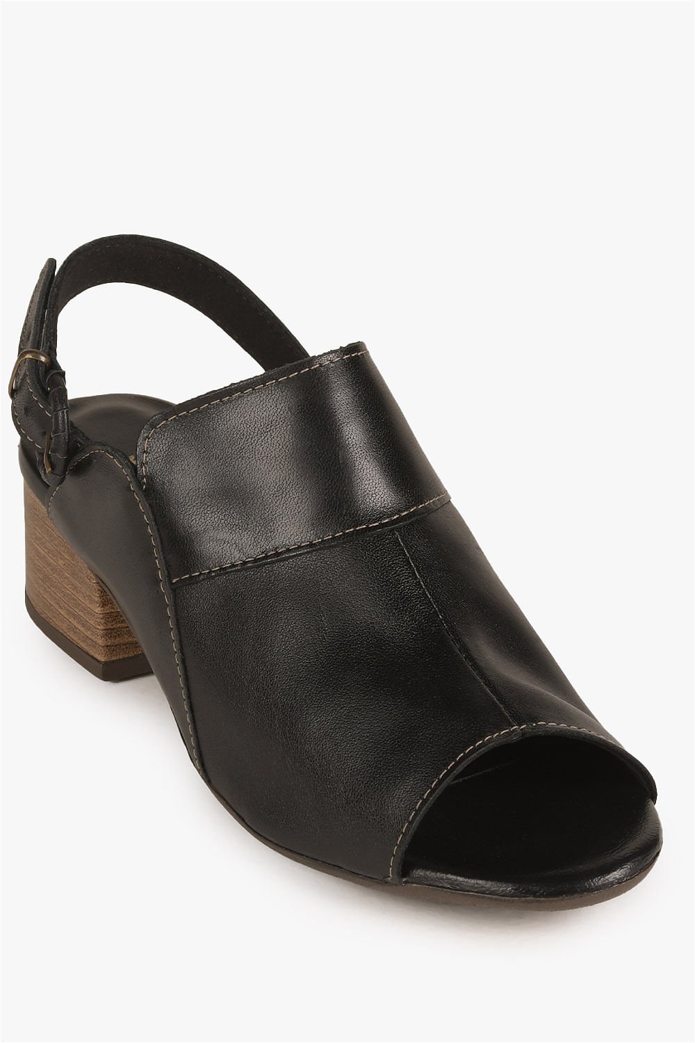 Sandália Feminina Salto Médio Mundial Brunella Preto 4