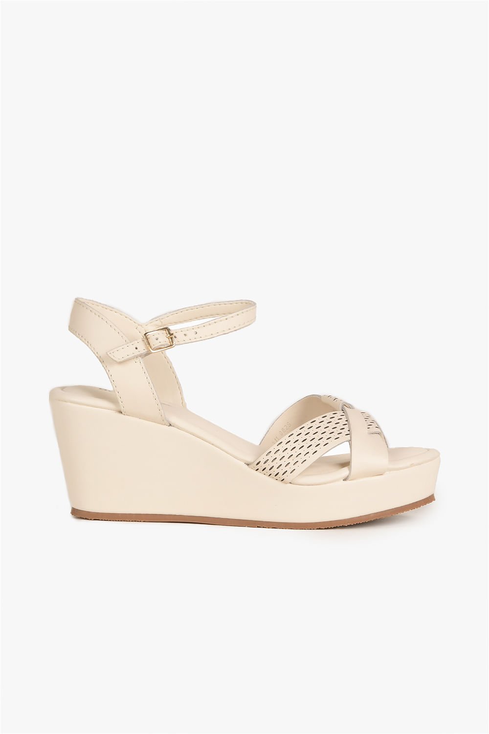 Sandália Feminina Anabela Bottero Roberta Branco 1