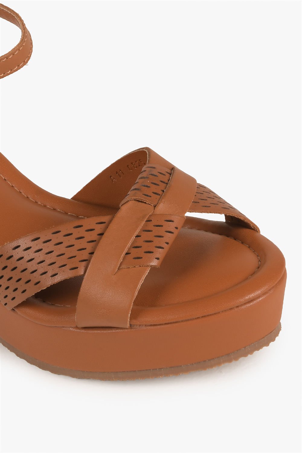 Sandália Feminina Anabela Bottero Roberta Marrom 2