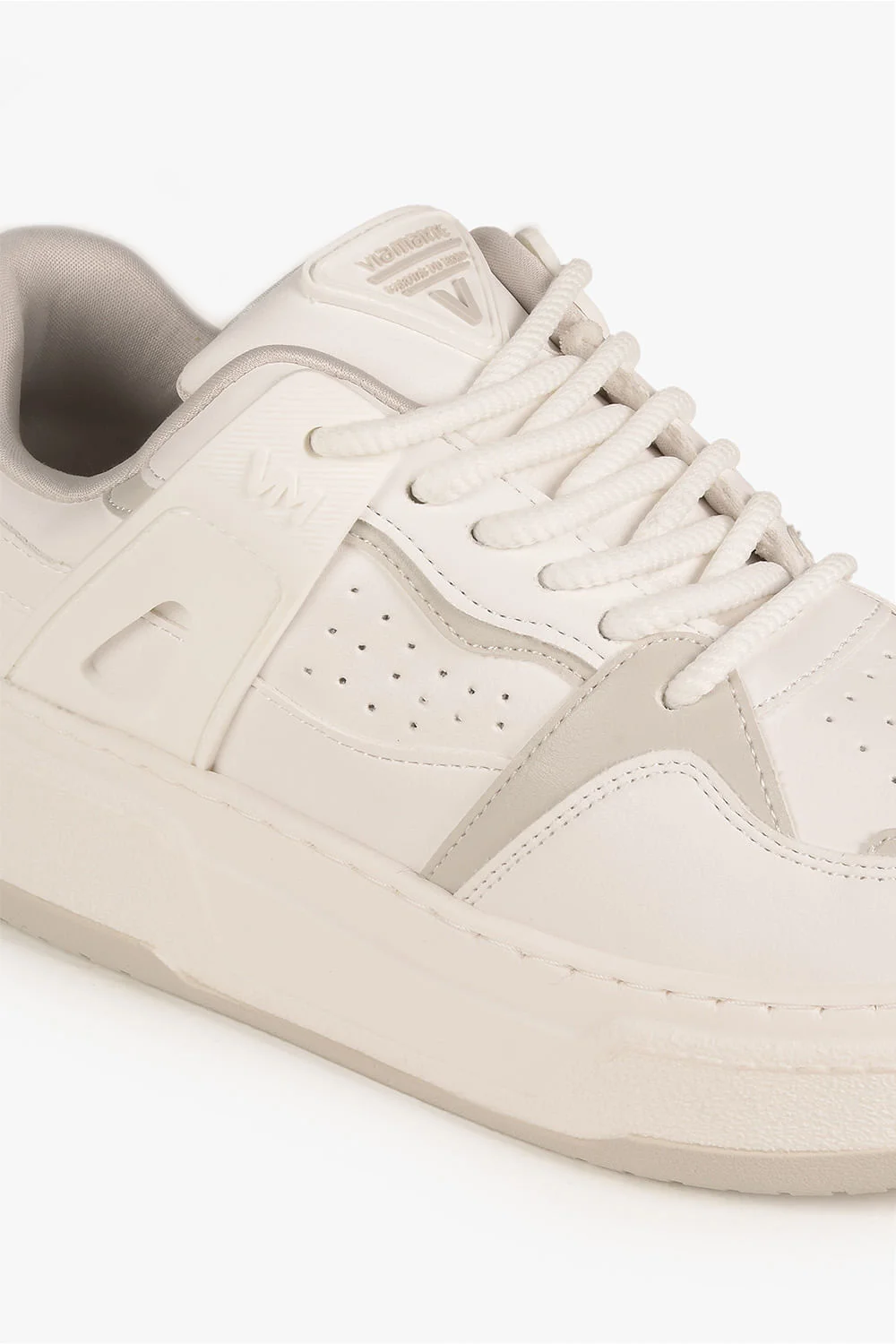 Tênis Feminino Plataforma Via Marte Whitney Branco 2