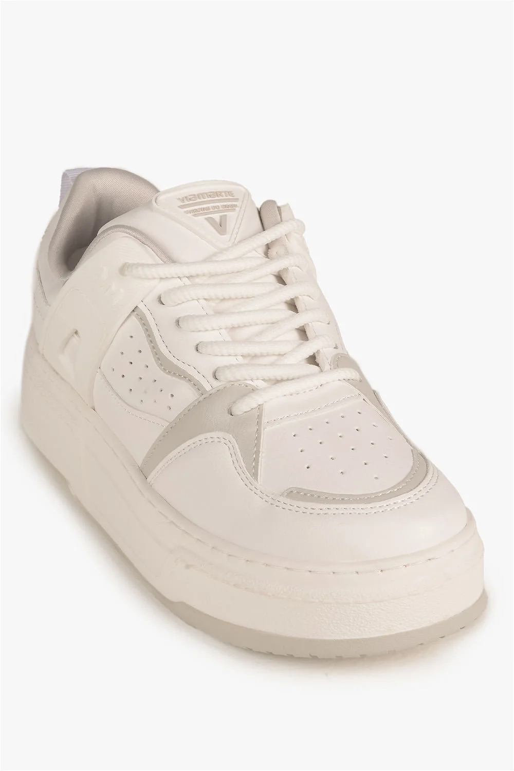 Tênis Feminino Plataforma Via Marte Whitney Branco 4