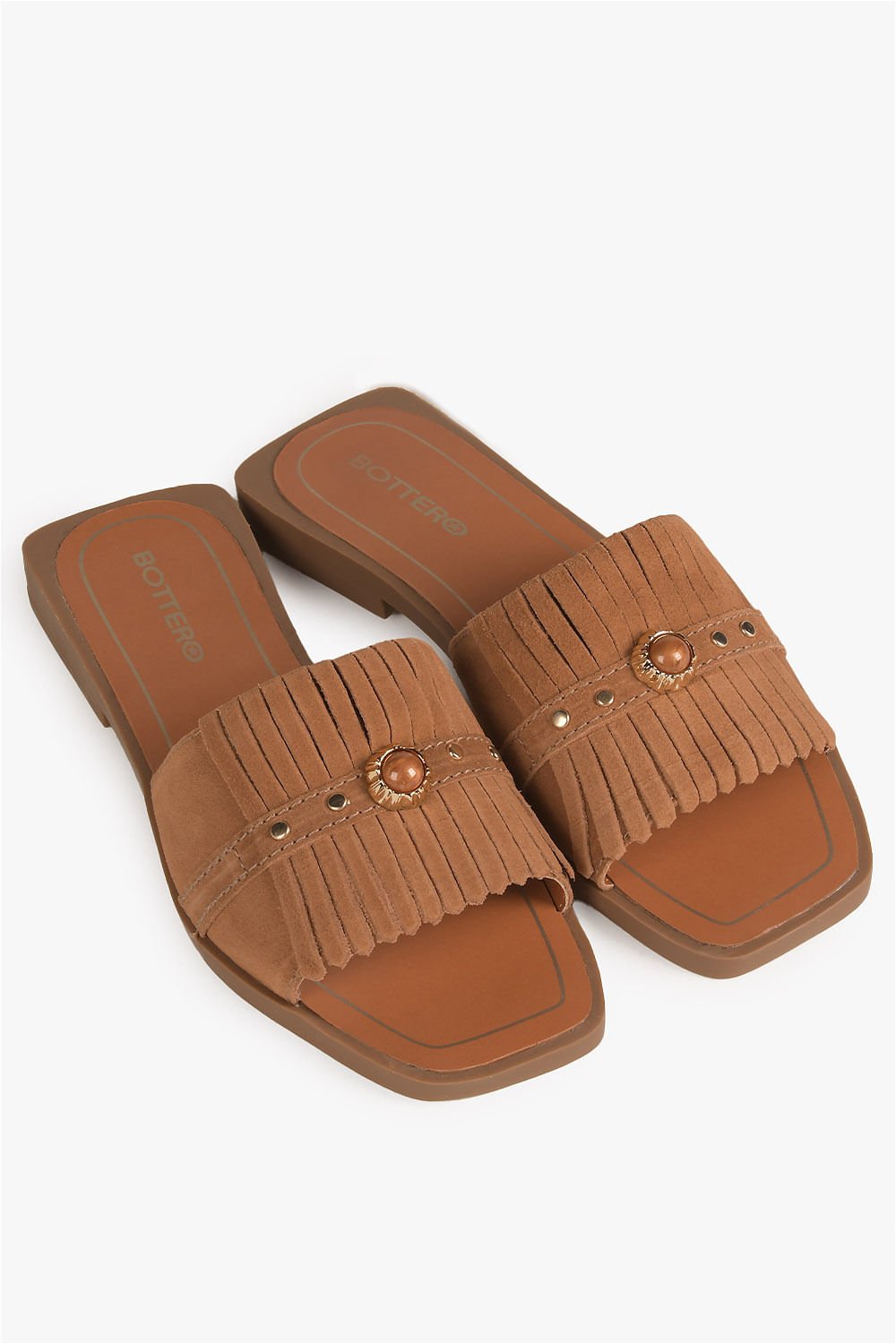 Rasteira Feminina Bottero Iara Marrom 4