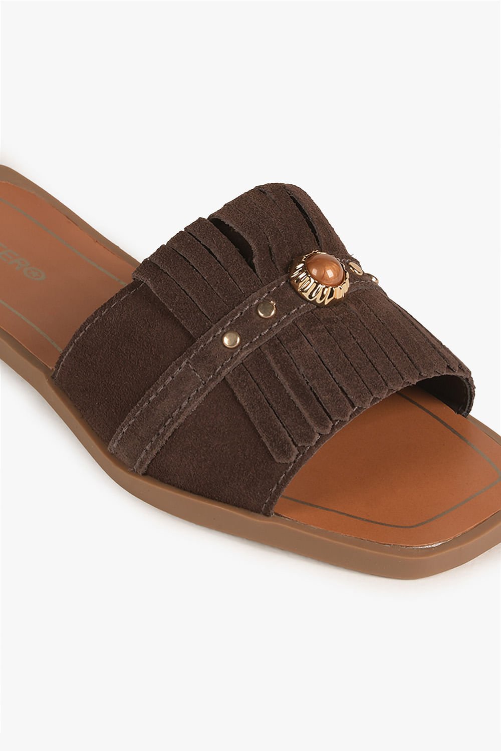 Rasteira Feminina Bottero Iara Marrom 2