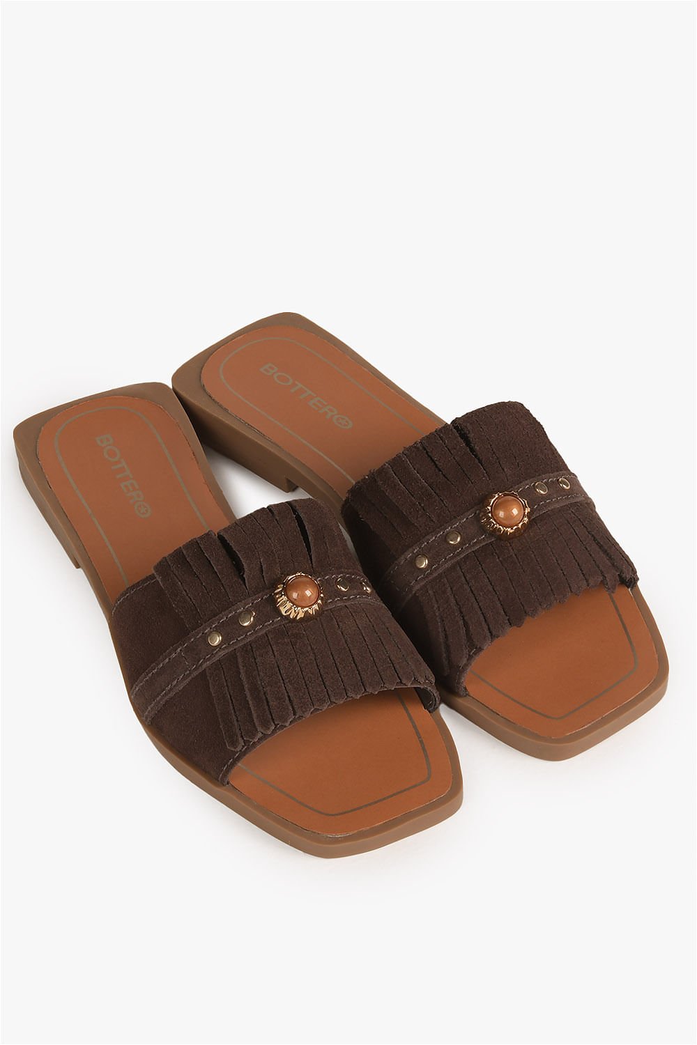 Rasteira Feminina Bottero Iara Marrom 4