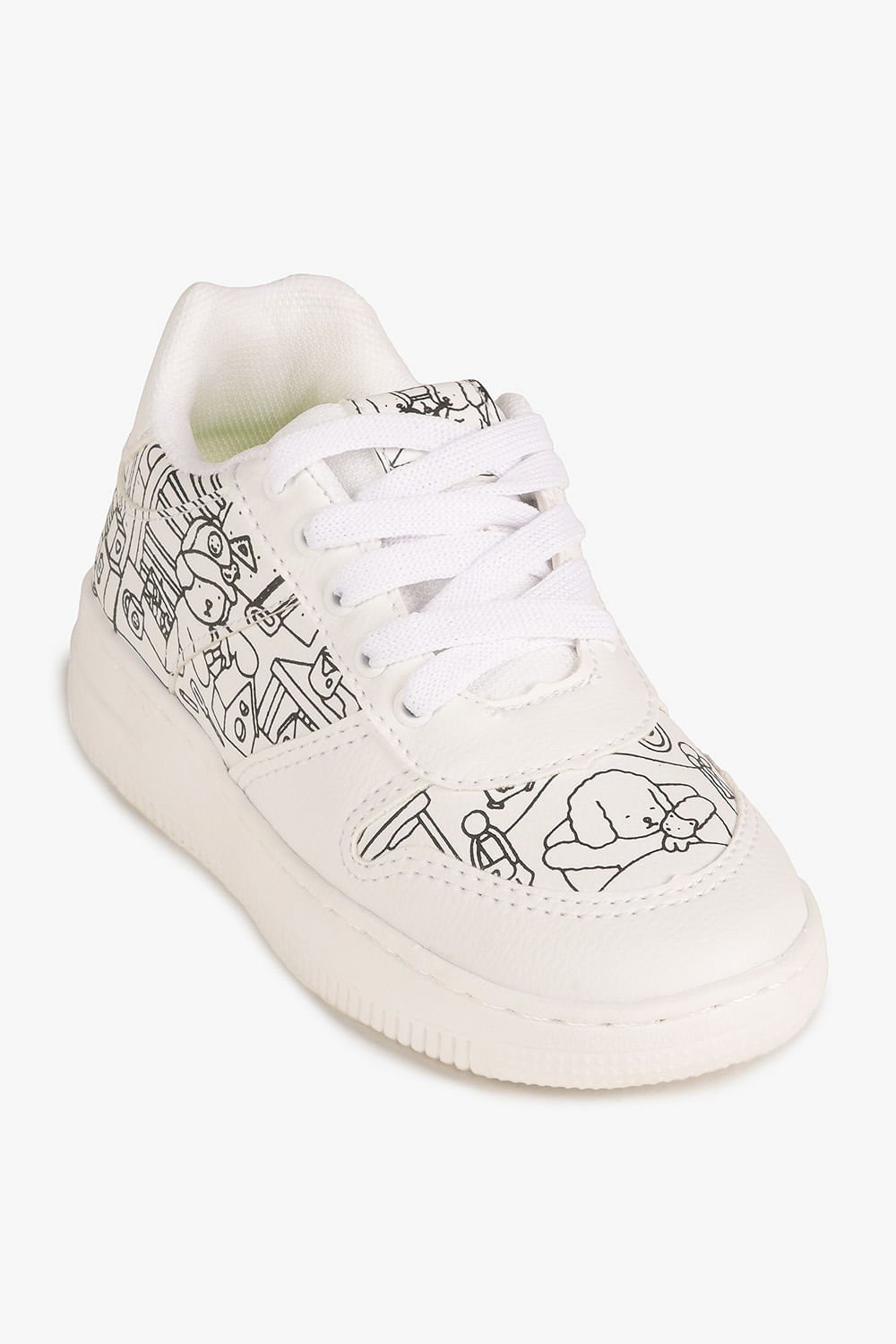 Tênis Casual Infantil Mini Pé Goods Branco 4