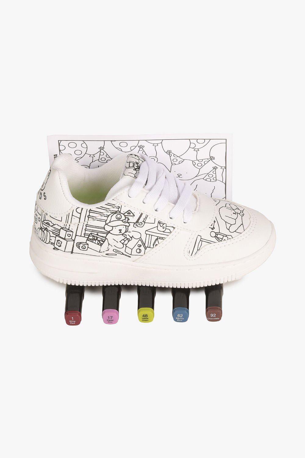 Tênis Casual Infantil Mini Pé Goods Branco 5