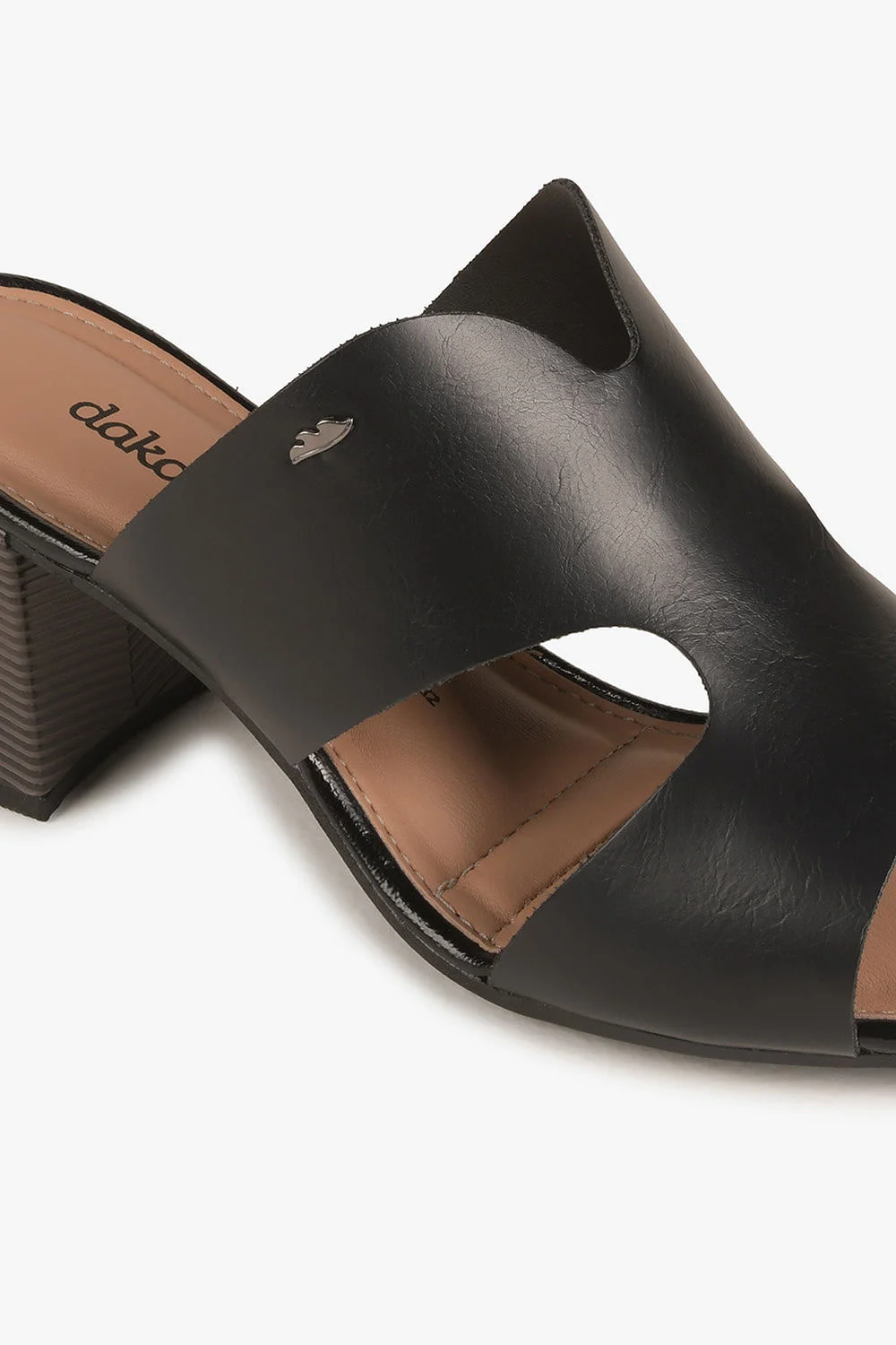 Tamanco Feminino Salto Alto Dakota Violette Preto 2