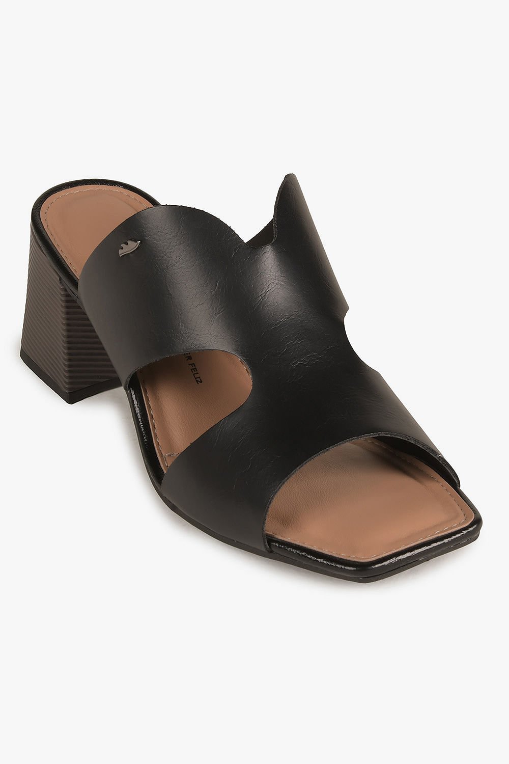 Tamanco Feminino Salto Alto Dakota Violette Preto 4