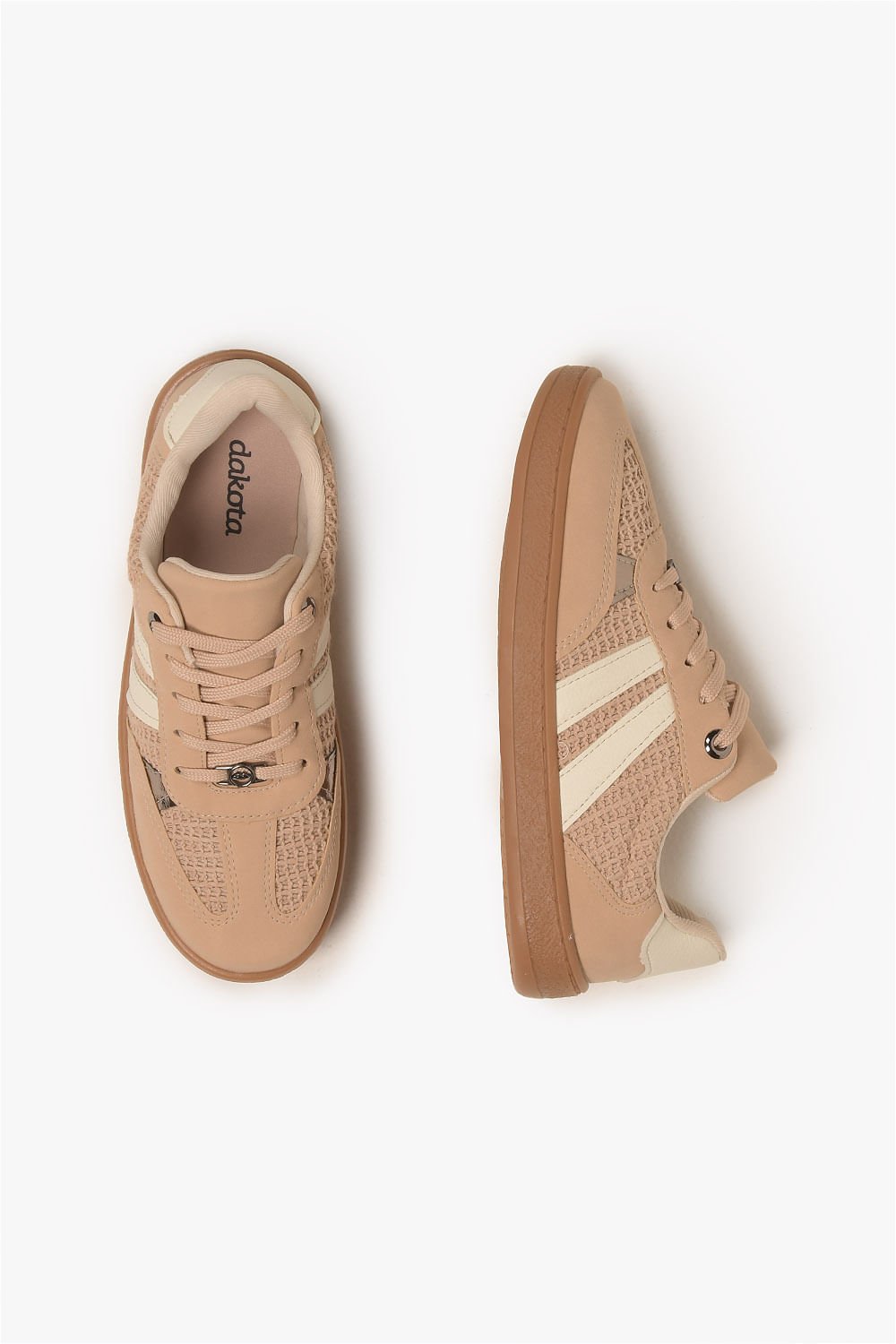 Tênis Feminino Dakota Elena Bege 3
