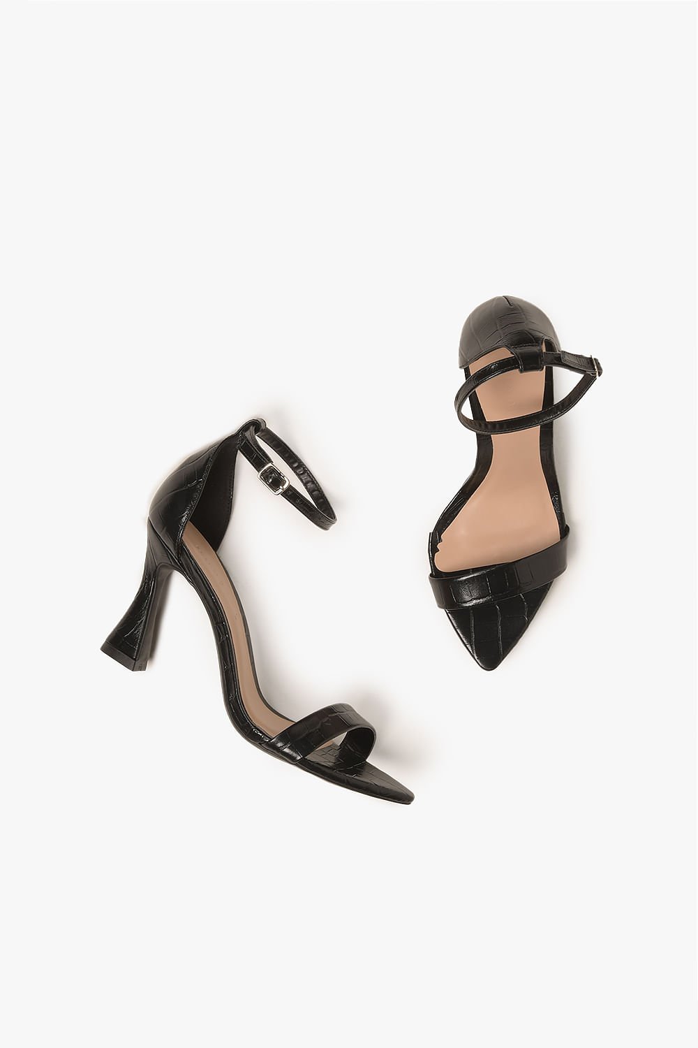 Sandália Feminina Salto Alto Mundial Francisca Preto 3