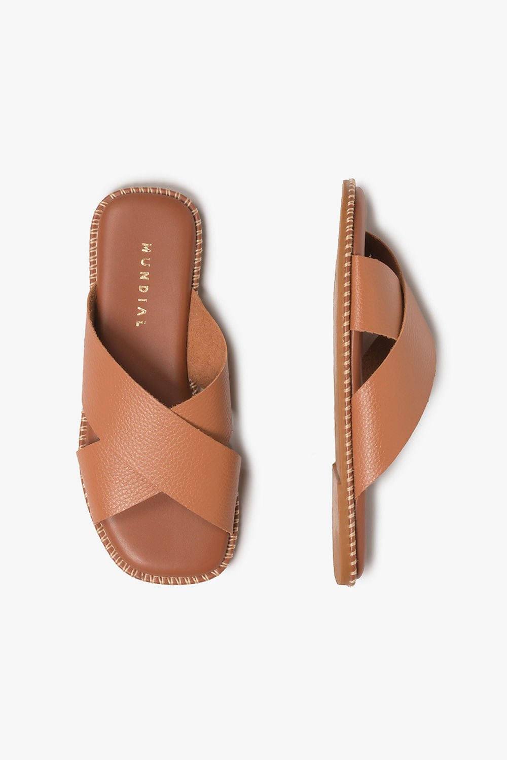 Rasteira Feminina Mundial Adrielle Caramelo 3