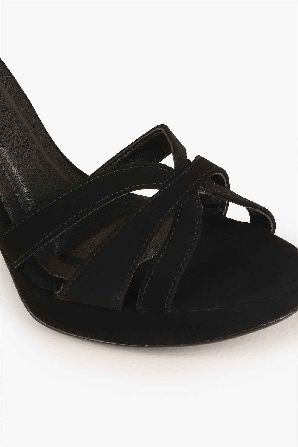 Sandália Feminina Meia-Pata Bebecê Gabrielle Preto 2