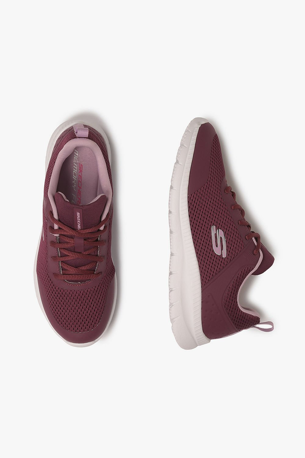 Tênis Skechers Bountiful Feminino Vinho 3