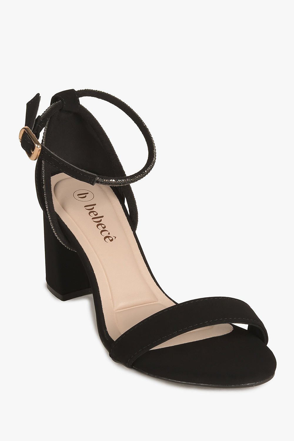 Sandália Feminina Salto Médio Bebecê Valerie Preto 4